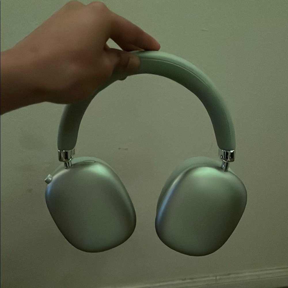 Silver Over-Ear Wireless Headphones